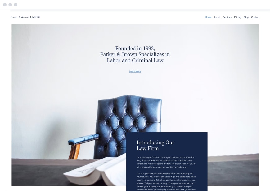 Example 9 of a ‘most popular’ website design in desktop and mobile.
